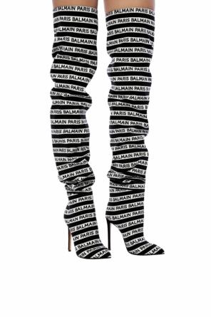 Heeled thigh-high boots, zdjęcie 2 Heeled thigh-high boots od Balmain